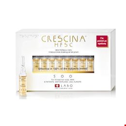 Labo Crescina Transdermic Ανάπτυξη HFSC Man 500 Αμπούλες Μαλλιών για Άνδρες 20x3.5ml  Τριχόπτωση
