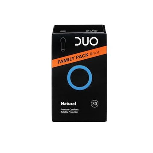 Duo Natural Family Pack Φυσικά Προφυλακτικά 30 τεμάχια