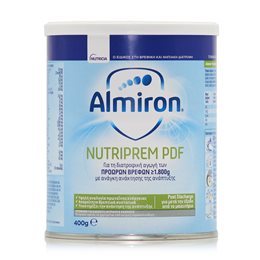 Nutricia Γάλα σε Σκόνη Almiron Nutriprem PDF 0m+ 400gr ALMIRON Βρεφικά Γάλατα