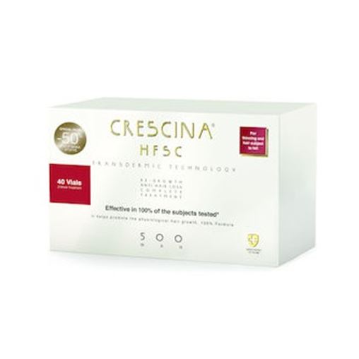 Labo Crescina Transdermic HFSC MAN 500 Αμπούλες Μαλλιών κατά της Τριχόπτωσης για Άνδρες 40x3.5ml