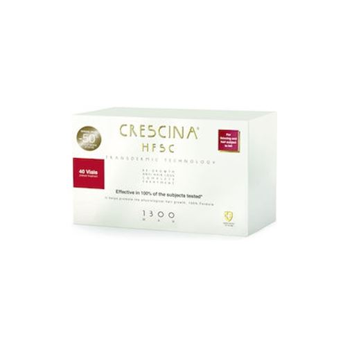 Labo Crescina Transdermic HFSC MAN 1300 Αμπούλες Μαλλιών κατά της Τριχόπτωσης 40x3.5ml