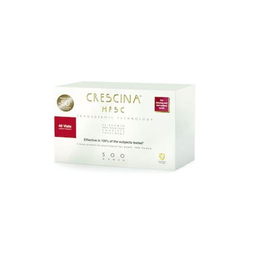 Labo Crescina Transdermic HFSC Woman 500 Αμπούλες Μαλλιών κατά της Τριχόπτωσης 40x3.5ml