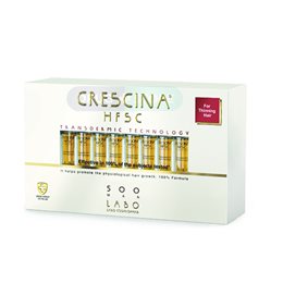 Labo Crescina Transdermic Ανάπτυξη HFSC Man 500 Αμπούλες Μαλλιών για Άνδρες 20x20 Φιαλίδια.  Τριχόπτωση