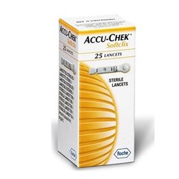 Roche Accu-Chek Softclix Lancets Σκαρφιστήρες 25τμχ ACCU-CHEK Σκαρφιστηρες