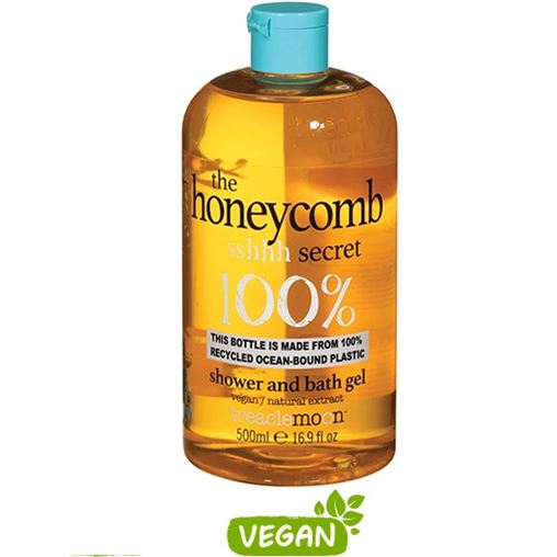  Treaclemoon the Honeycomb Secret Shower & Bath Gel-Aφρόλουτρο με Μέλι, 500ml