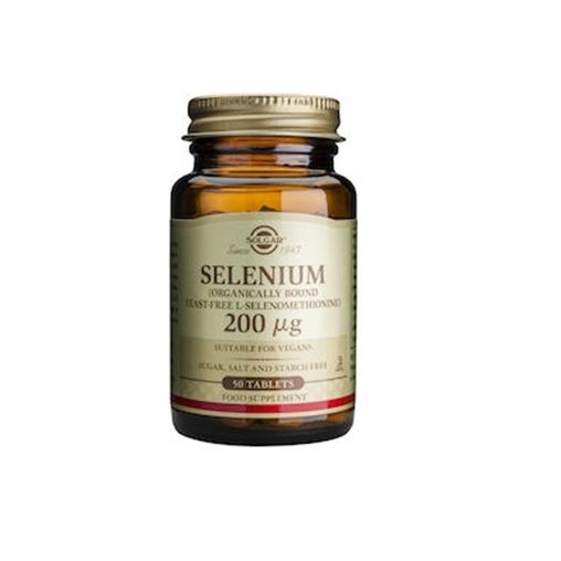 SOLGAR SELENIUM 200MCG 50TABS