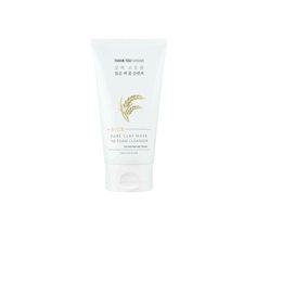 THANK YOU FARMER RICE PURE CLAY MASK TO FOAM CLEANSER 150ML THANK YOU FARMER Μασκες