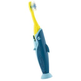 Elgydium Kids Shark Οδοντόβουρτσα για Παιδιά 2-6 Ετών Χρώμα Μπλε - Κίτρινο, 1τμχ ELGYDIUM Οδοντόβουρτσες