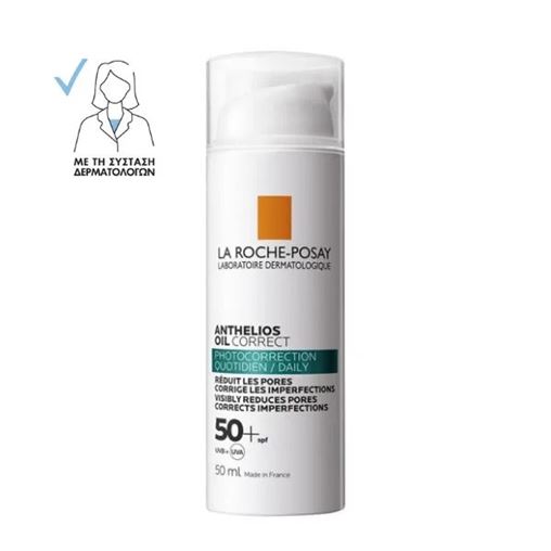 La Roche Posay Anthelios Oil Correct Αντηλιακή Κρέμα Προσώπου SPF50 50ml