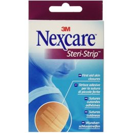 3M STERI NEXCARE STRIPS (3Χ7.5-6Χ7.5) 2 ΦΑΚΕΛΟΙ 1ΚΟΥΤΙ 3M Στερεωτικές Ταινίες