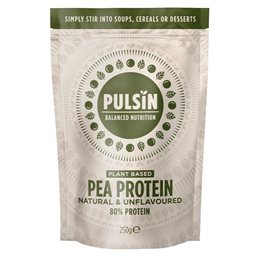 Pea Protein Πρωτεΐνη Αρακά Χωρίς Λακτόζη και Ζάχαρη, 250g  Αδυνάτισμα