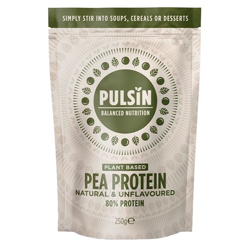 Pea Protein Πρωτεΐνη Αρακά Χωρίς Λακτόζη και Ζάχαρη, 250g