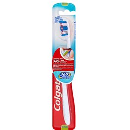 Colgate Οδοντόβουρτσα 360,Λευκό Χρώμα,Medium COLGATE Οδοντόβουρτσες