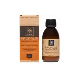 Apivita Propolis Βιολογικό Σιρόπι για το Λαιμό με Πρόπολη & Θυμάρι 150ml APIVITA Πονόλαιμος-Βήχας