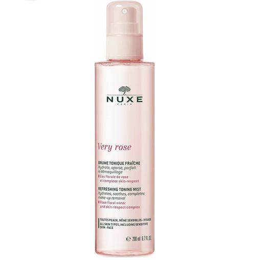 Nuxe Very Rose Refreshing Toning Mist Τονωτικό & Ενυδατικό Mist για το Πρόσωπο 