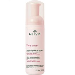 Nuxe Very Rose Light Cleansing Foam, Ελαφρύς Αφρός Καθαρισμού 150ml NUXE Καθαρισμός