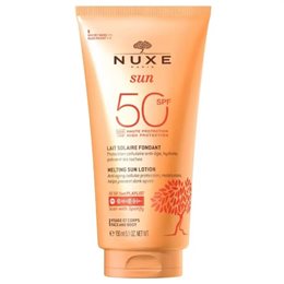 NUXE Sun Milky Lotion For Face & Body SPF50 Αντηλιακό Γαλάκτωμα Για Πρόσωπο & Σώμα, 150ml NUXE Αντηλιακά Προσώπου
