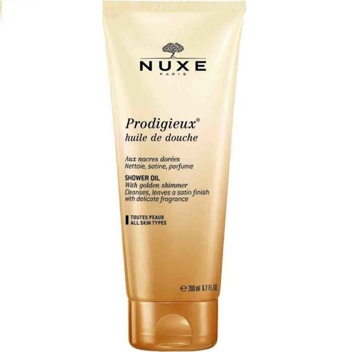 Nuxe Huile Prodigieux De Douche, Ιριδίζον Αφρόλουτρο για όλους τους Τύπους Δέρματος, 200ml