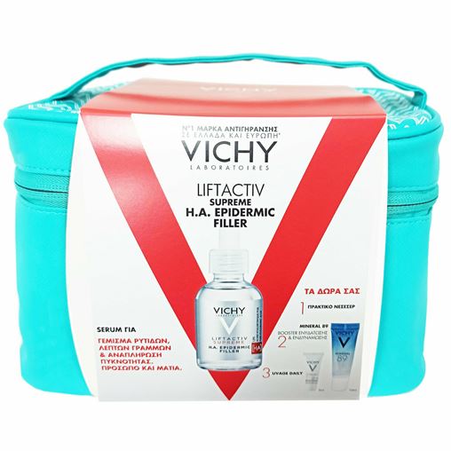 Vichy Πακέτο Προσφοράς με Liftactiv Supreme H.A. Epidermic Filler, 30ml & Mineral 89 Booster, 10ml &
