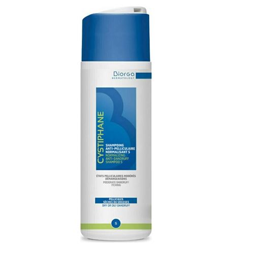 Biorga Cystiphane Normalizing Anti-Dandruff Shampoo S Αντιπιτυριδικό Ρυθμιστικό Σαμπουάν, 200ml