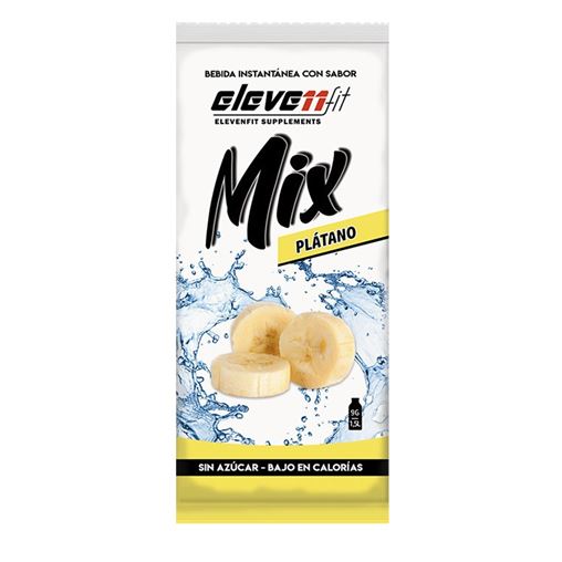 ElevenFit Mix Platano Απολαυστικό Ρόφημα σε σκόνη Χωρίς Ζάχαρη 9gr (Μπανάνα)