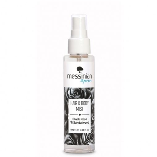 Messinian Spa Hair & Body Mist Black Rose & Scandalwood Αρωματικό Σπρέι για Μαλλιά & Σώμα 100ml