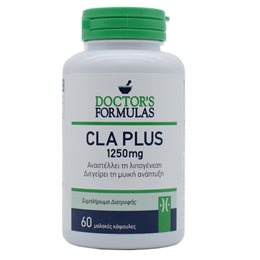 Doctor's Formulas Cla Plus 1250mg 60 soft caps DOCTORS FORMULA Αδυνάτισμα