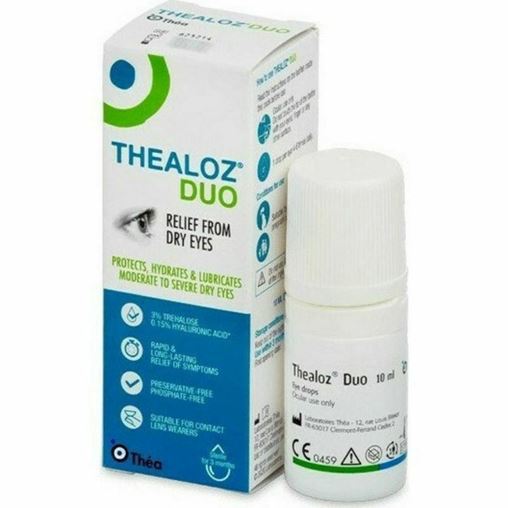 Thea Thealoz Duo Οφθαλμικές Σταγόνες Για Την Ξηροφθαλμία 10ml
