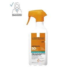 La Roche Posay Anthelios Family Αδιάβροχη Αντηλιακή Λοσιόν Σώματος SPF50 σε Spray 300ml LA ROCHE POSAY Αντηλιακή Προστασία