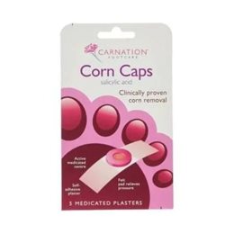 Carnation Corn Caps Επιθέματα Αφαίρεσης Κάλων με Σαλικυλικό Οξύ 5τμχ ADAPTOPLAST Διαφορα