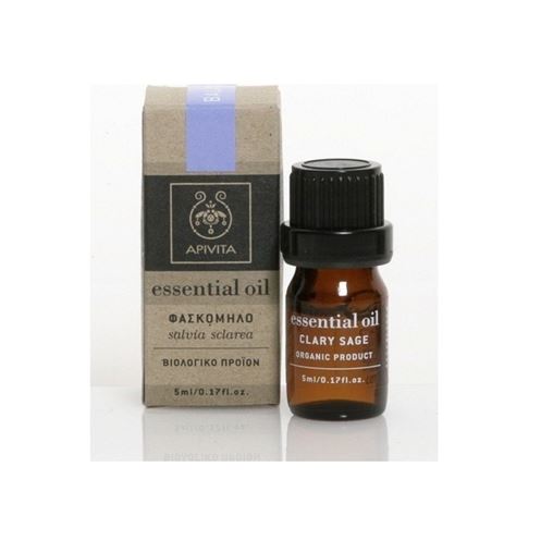 Apivita Essential Oil Αιθέριο Έλαιο Φασκόμηλο 5ml