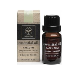 Apivita Βιολογικό Αιθέριο Έλαιο ΠΑΤΣΟΥΛΙ (Patchouli), 10ml APIVITA Ελαια