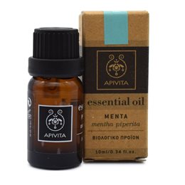 Apivita Βιολογικό Αιθέριο Έλαιο ΜΕΝΤΑ (Peppermint), 10ml APIVITA Ελαια