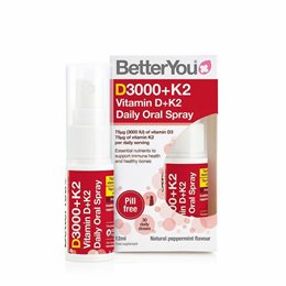 BetterYou Dlux + Vitamin D3 K2 Daily Oral Spray 12ml, 100 Ψεκασμοί BETTER YOU Bιταμίνη D
