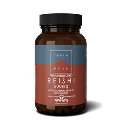 TERRANOVA Reishi Mycelia 500mg Συμπλήρωμα από Γανόδερμα για τη Συνολική Υγεία του Οργανισμού, 50 cap TERRANOVA Ενέργεια Τόνωση
