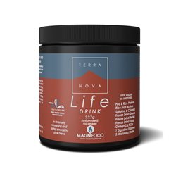 TERRANOVA Life Drink Unflavoured Συμπλήρωμα Διατροφής σε σκόνη για Ενέργεια & Τόνωση, 227gr TERRANOVA Ενέργεια Τόνωση