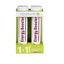 HELENVITA - PROMO PACK 1+1 ΔΩΡΟ Energy Booster - 20eff.tabs  Ενέργεια Τόνωση