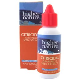 Higher Nature Citricidal, Ενίσχυση του Οργανισμού Ενάντια σε Βακτήρια & Ιούς 25ml HIGHER NATURE Ανοσοποιητικό
