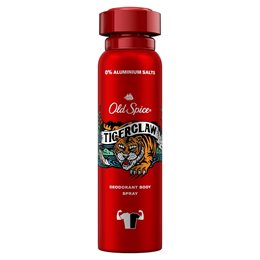Old Spice Tiger Claw Αποσμητικό Σπρέι Σώματος για Άνδρες, 150ml OLD SPICE Αποσμητικά