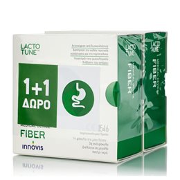 Innovis Lactotune Fiber 2x14 x 3gr (1+1 ΔΩΡΟ) LACTOTUNE Δυσκοιλιότητα