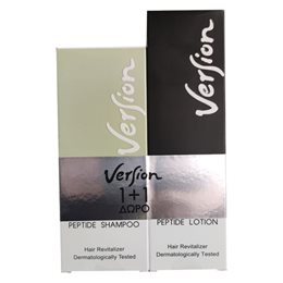 Version Peptide Shampoo τονωτικό σαμπουάν 200ml & Lotion για την τριχόπτωση  VERSION Τριχόπτωση / Ενδυνάμωση
