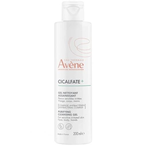 Avene Cicalfate+ Purifying Cleansing Gel Καθαρισμού Για Ευαίσθητες Επιδερμίδες 200ml.