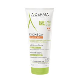 A-Derma Exomega Control Anti Scratching Emollient Cream (200ml) - Κρέμα για Ατοπικό/Πολύ Ξηρό Δέρμα ADERMA Ενυδάτωση Προσώπου-Σώματος