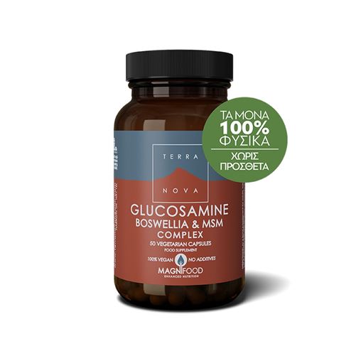 Terranova Glucosamine Boswellia & ΜSM Complex (Joint Support) - Αρθρώσεις, 50caps