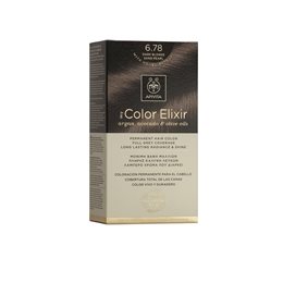 Apivita - My Color Elixir Μόνιμη Βαφή Μαλλιών Νο 6.78 Ξανθό Σκούρο Μπεζ Περλέ APIVITA Βαφές Μαλλιών