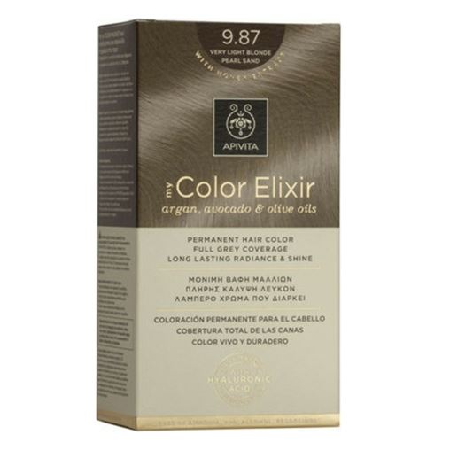 Apivita My Color Elixir 9.87 Ξανθό Πολύ Ανοιχτό Περλέ Μπεζ 125ml
