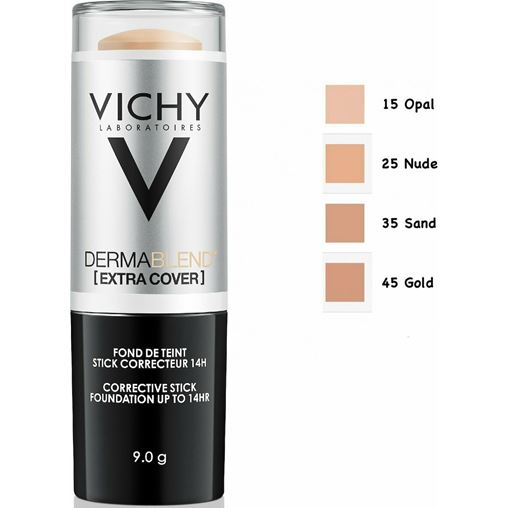 Vichy Dermablend Extra Cover Opal SPF30 N15 Διορθωτικό Foundation σε Stick, 9gr