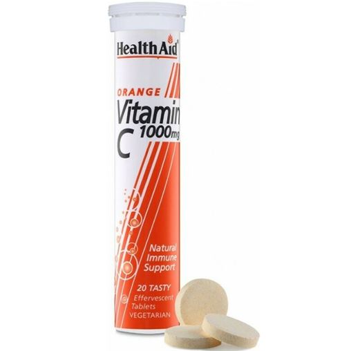 Health Aid Vitamin C 1000mg Orange 20 αναβράζοντα δισκία