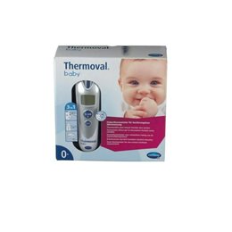 Hartmann Thermoval Baby Ψηφιακό Θερμόμετρο Μετώπου Με Υπέρυθρες Κατάλληλο Για Μωρά Γκρι 1τμχ  Θερμόμετρα