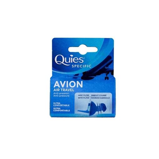 Quest Air Travel Ωτοασπίδες σε Μπλε Χρώμα 2τμχ